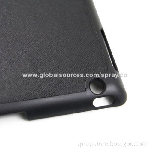 Snap on Fashionable Leather Cover Case for iPad 5